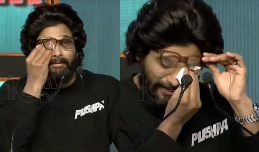 Allu Arjun: నువ్వు లేక నేను లేను.. సుకుమార్‌ను తలచుకొని ఏడ్చేసిన బన్నీ!