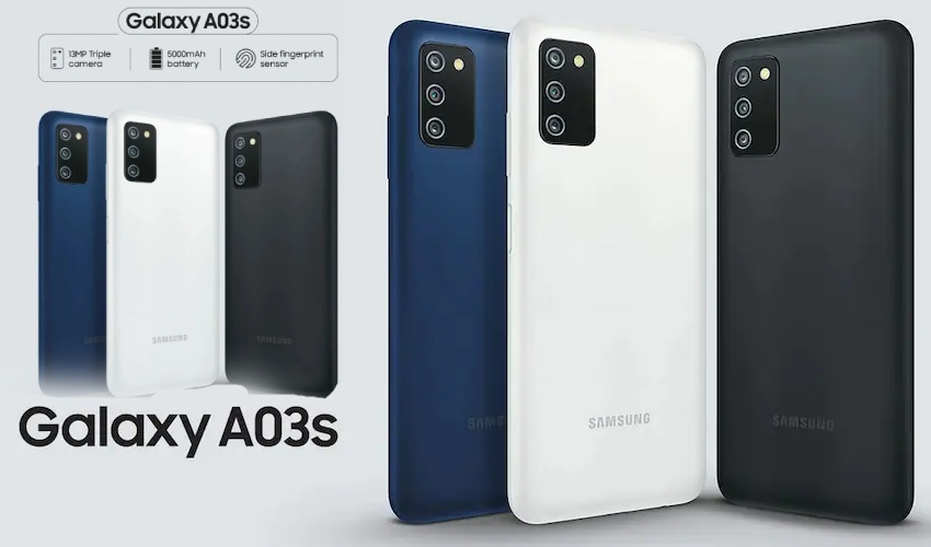 Samsung Galaxy A03s : భారీ బ్యాటరీతో శాంసంగ్ గెలాక్సీ కొత్త బడ్జెట్ ఫోన్.. ఇండియాలో ధర ఎంతంటే?