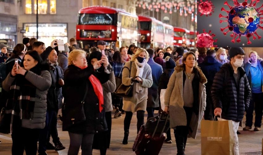 Omicron Cases In UK : బ్రిటన్ లో భారీగా ఒమిక్రాన్ కేసులు..సామాజిక వ్యాప్తి మొదలైపోయినట్లే!