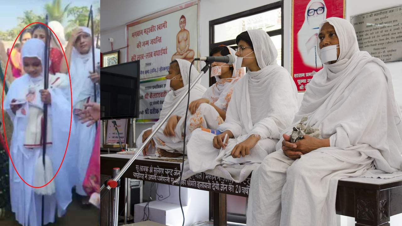 9 Year Old Girl Jain Monk : తొమ్మిదేళ్లకే జైన సన్యాసం తీసుకున్న వజ్రాల వ్యాపారి కూతురు