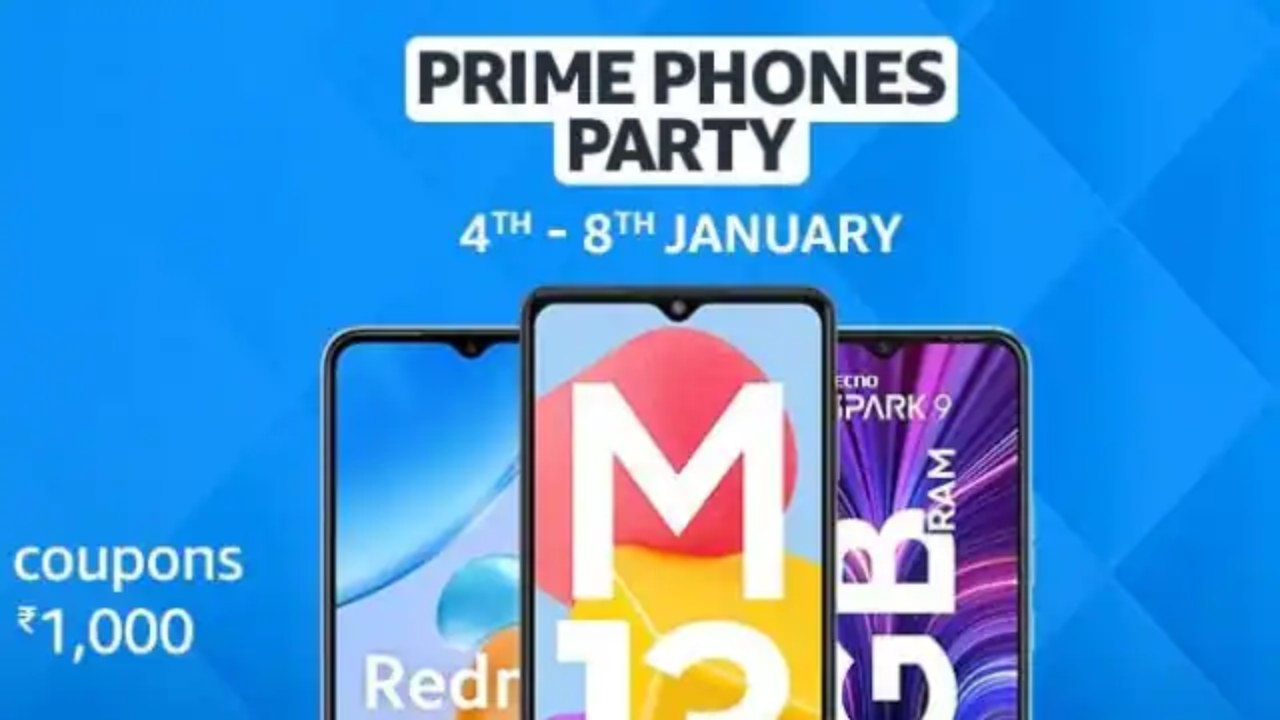 Prime Phones Party Sale : అమెజాన్ ప్రైమ్ ఫోన్ పార్టీ సేల్.. షావోమీ, శాంసంగ్, రియల్‌మి స్మార్ట్‌ఫోన్లపై భారీ డిస్కౌంట్లు.. మీకు నచ్చిన ఫోన్ కొనేసుకోండి..!