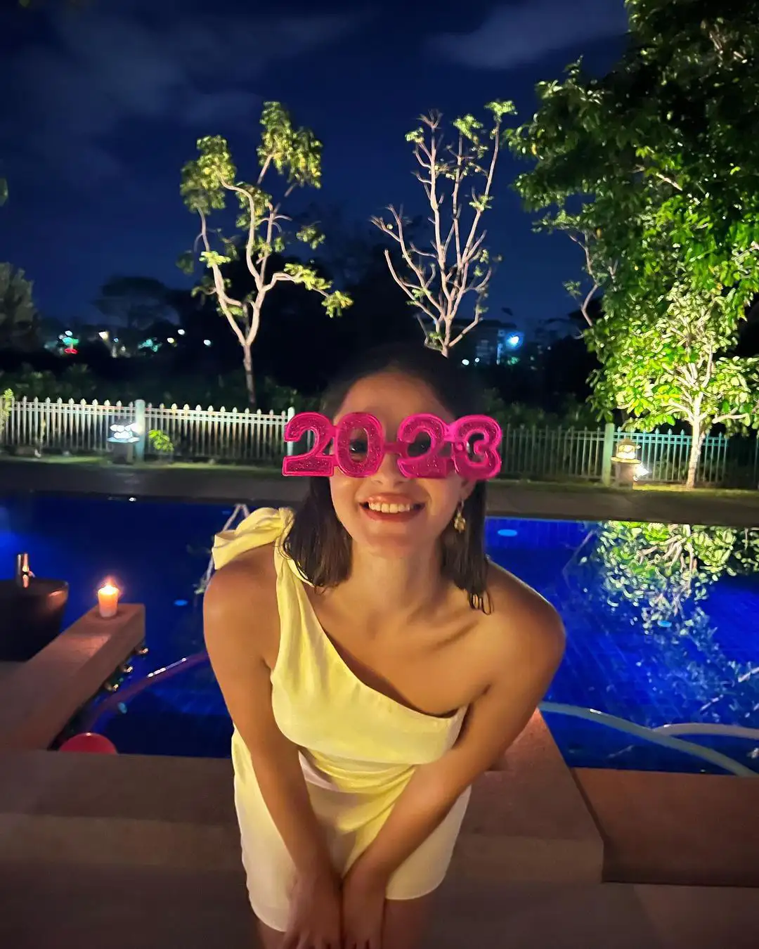 Ananya Panday new year celebration pics