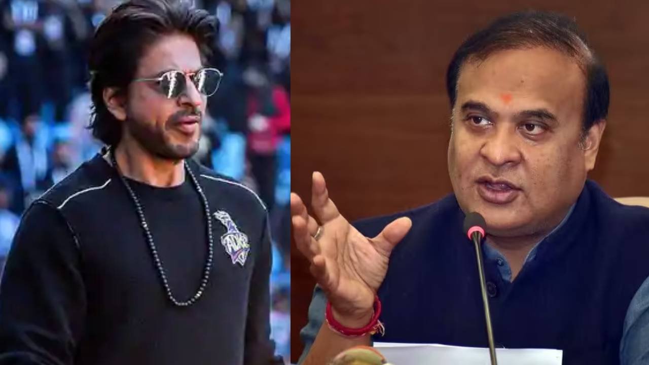 Assam Cm and Shahrukh: షారూక్ ఎవరన్న అస్సాం సీఎం.. అర్థరాత్రి సీఎంకు ఫోన్‌చేసి భద్రత కోరిన షారూక్..