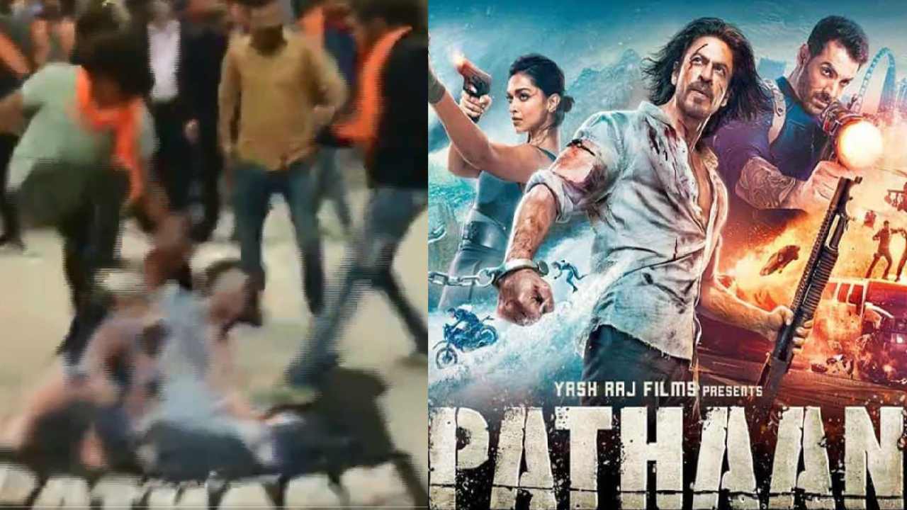Pathaan : గుజరాత్‌లో పఠాన్ ఫ్లెక్సీలు ధ్వంసం చేసిన భజరంగ్ ధాల్..