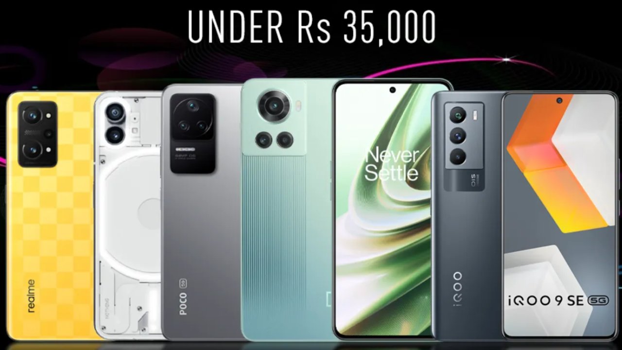 Best Smartphones : 2023 జనవరిలో రూ. 35వేల లోపు బెస్ట్ స్మార్ట్‌ఫోన్లు ఇవే.. మీకు నచ్చిన బ్రాండ్ ఫోన్ కొనేసుకోండి..!