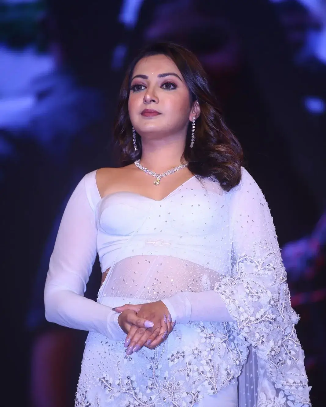 Catherine Tresa in Waltair Veerayya pre release event photos