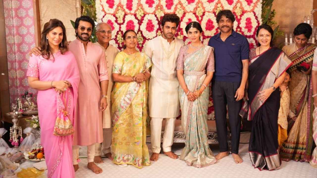 Sharwanand Engagement: హీరో శర్వానంద్ ఎంగేజ్‌మెంట్‌లో మెరిసిన తారలు