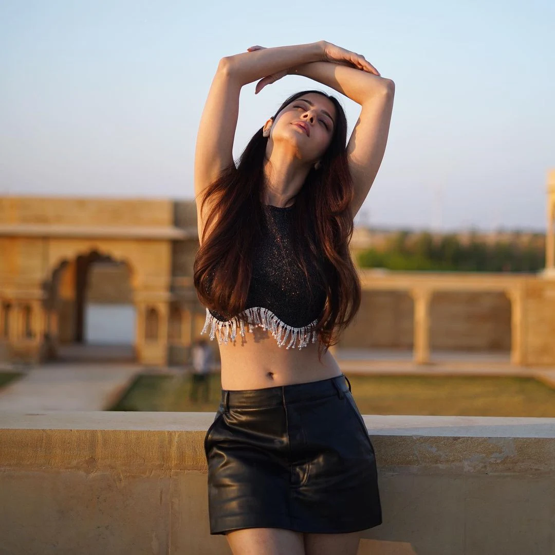 Heroine Vedhika Desert Photography Pictures