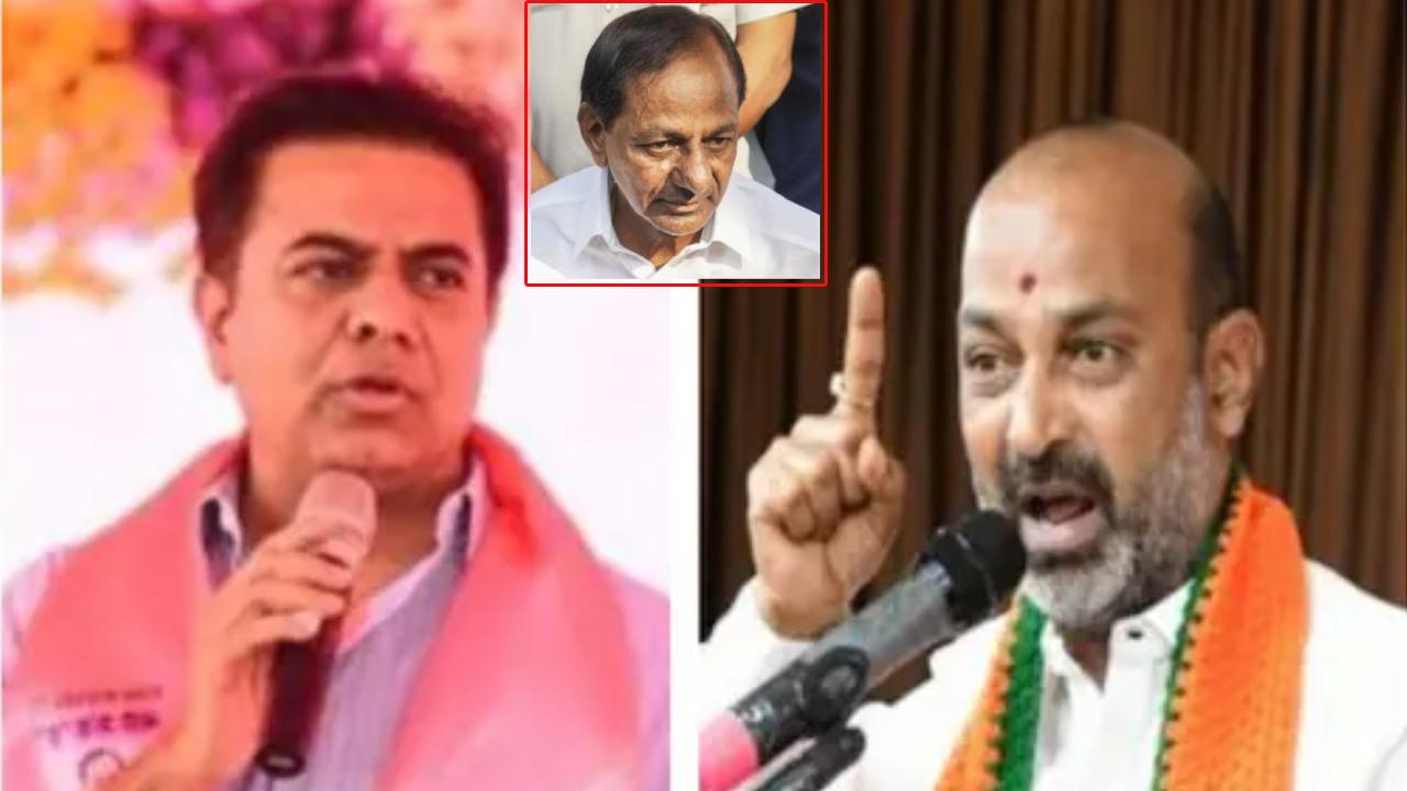 KTR Vs Bandi Sanjay : చర్చకు రె‘ఢీ’..కేసీఆర్‌ను రాజీనామా పత్రం సిద్ధం చేసుకుని రమ్మను కేటీఆర్ : బండి సంజయ్