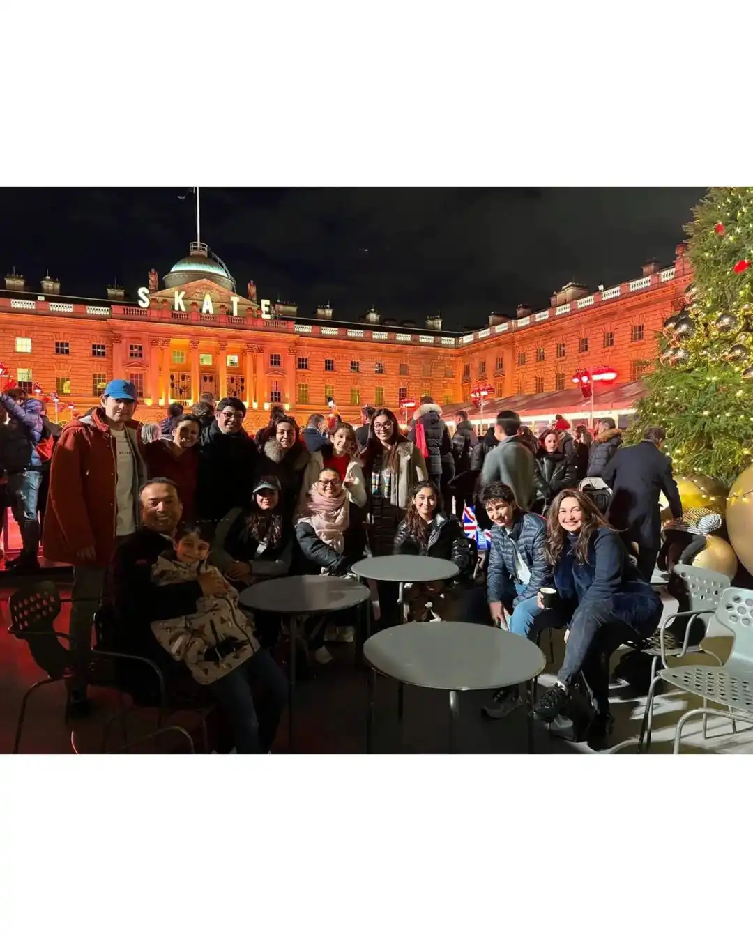 Mahesh family New Year Celebrations in London