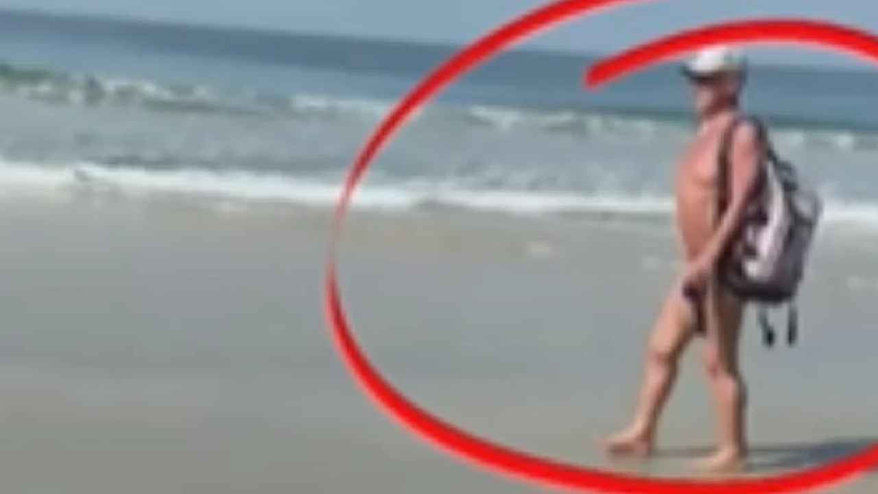 Naked Man In Goa Beach : బాబోయ్.. నగ్నంగా బీచ్‌లో తిరుగుతున్న వ్యక్తి, వీడియో వైరల్