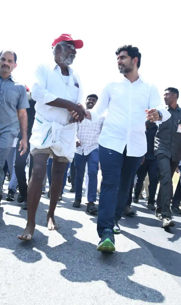Nara Lokesh YuvaGalam Padayatra
