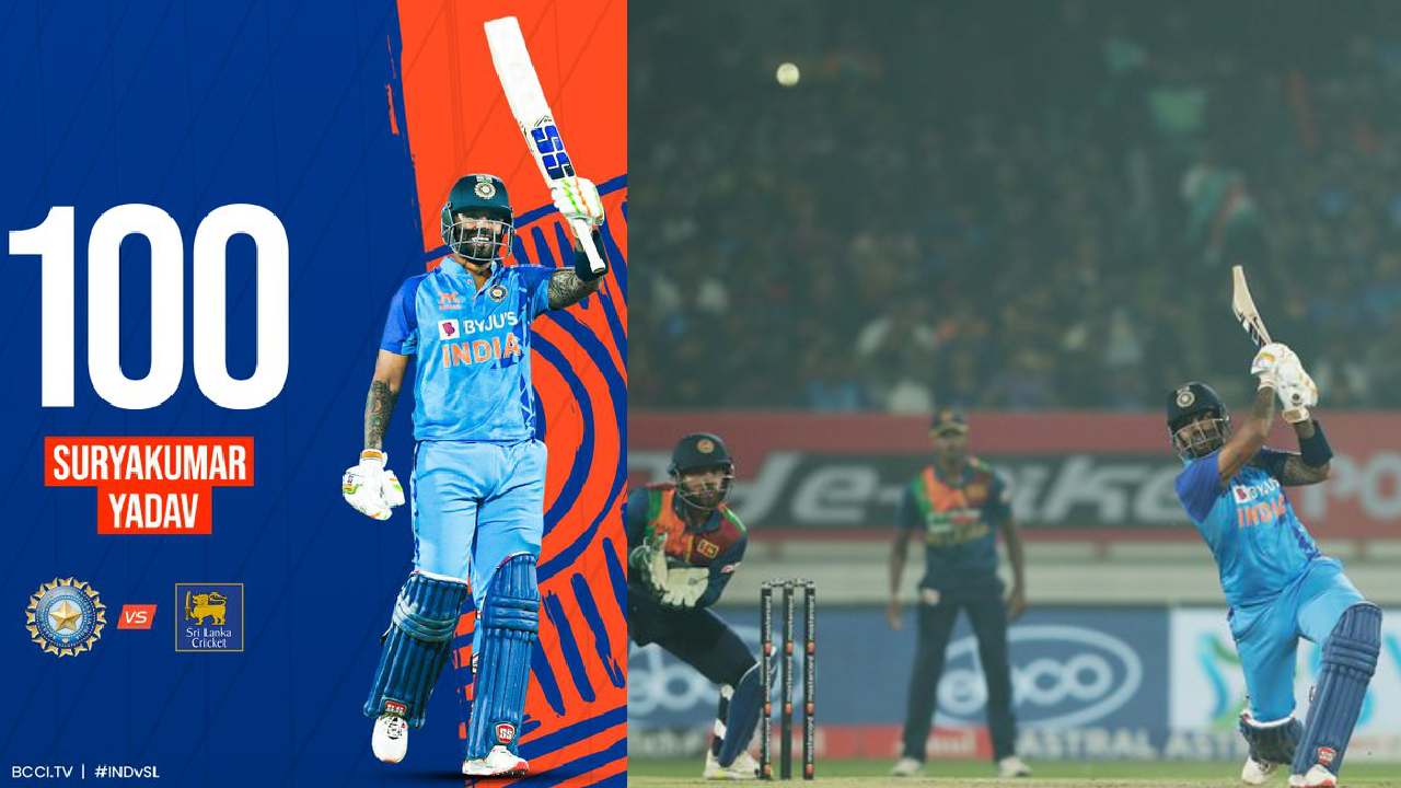 India Vs Sri Lanka: 9 సిక్సులు, 7 ఫోర్లతో చెలరేగి సెంచరీ చేసిన సూర్య.. శ్రీలంక లక్ష్యం 229 పరుగులు