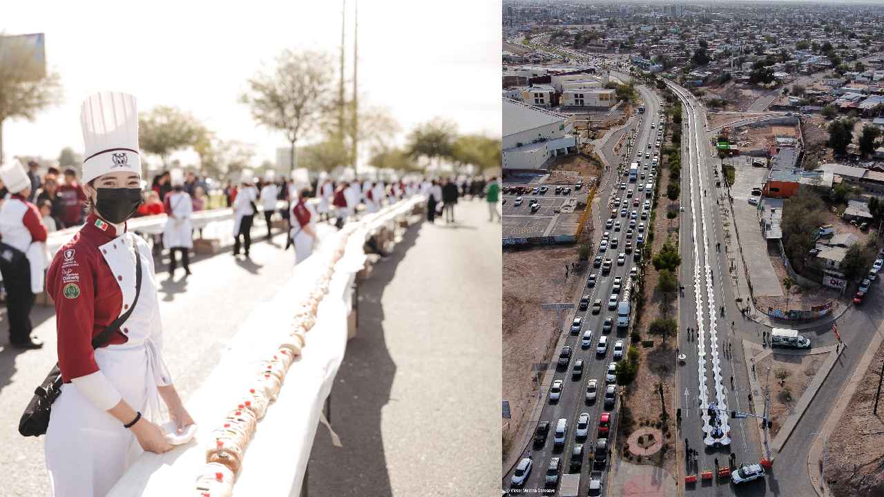 Guinness Record: 500 కిలోల పిండి, 26,000 గుడ్లు, 2,000 లీటర్ల పాలతో 4.5 కిలోమీటర్ల బ్రెడ్ తయారీ