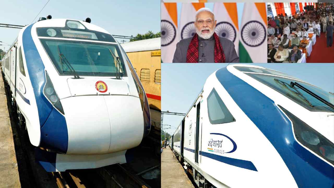 Vande Bharat Express: తెలుగు రాష్ట్రాల మధ్య వందే భారత్ రైలును ప్రారంభించిన మోదీ