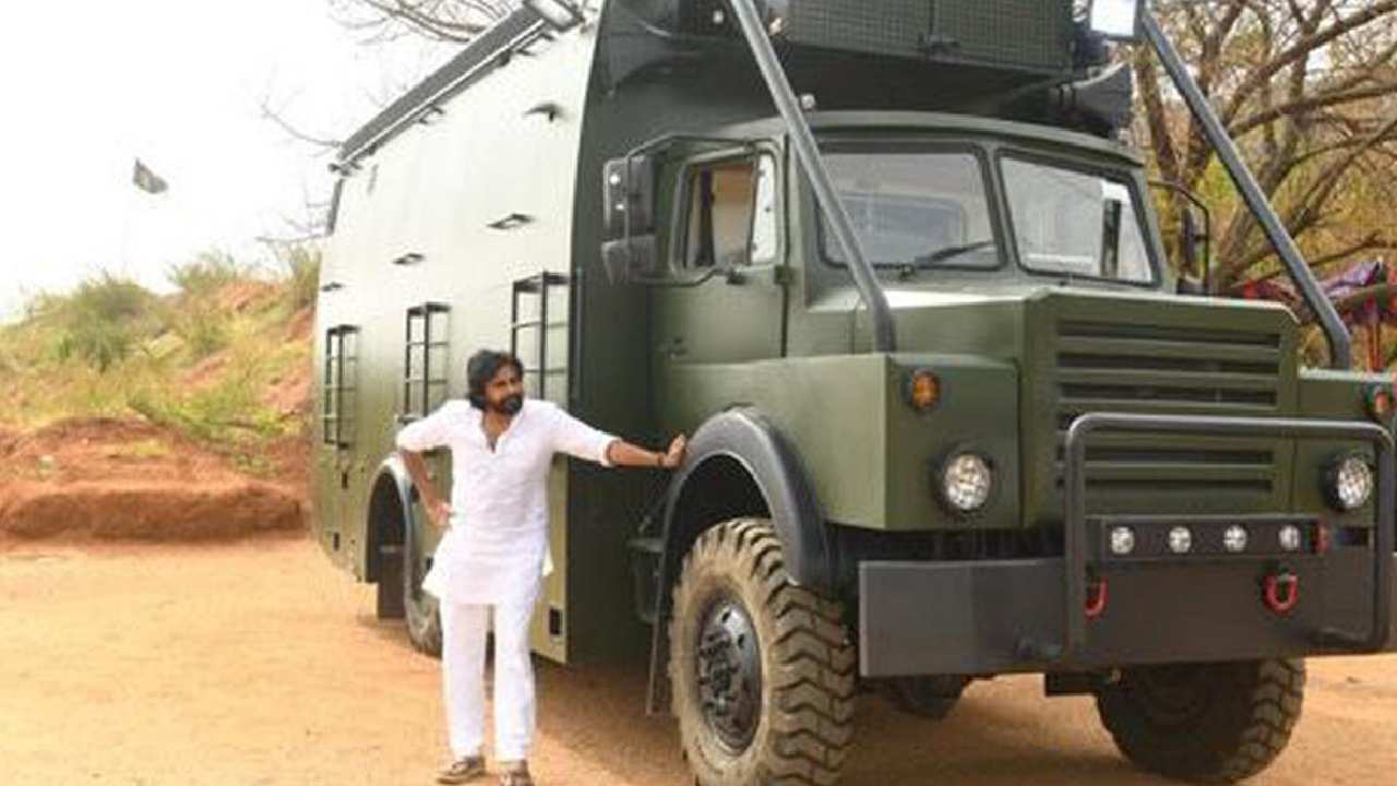 Pawan Kalyan: ‘వారాహి’కి పూజ.. కొండగట్టుకు జనసేనాని పవన్ కల్యాణ్