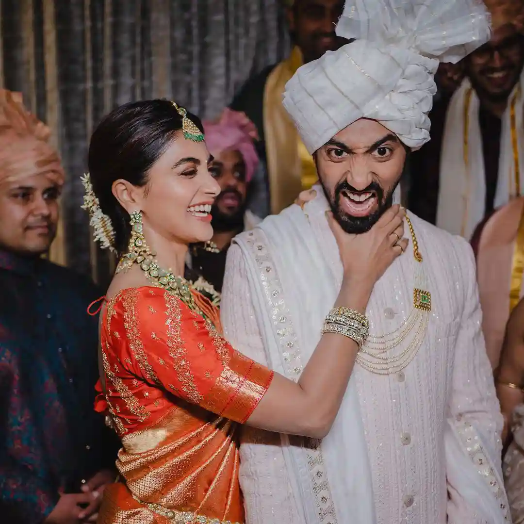 Pooja Hegde Brother Rishab Hegde Wedding Celebrations