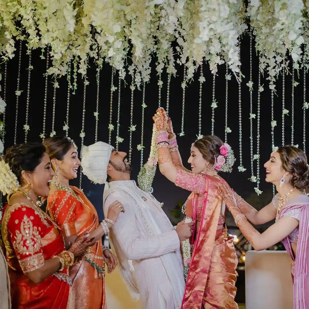 Pooja Hegde Brother Rishab Hegde Wedding Celebrations