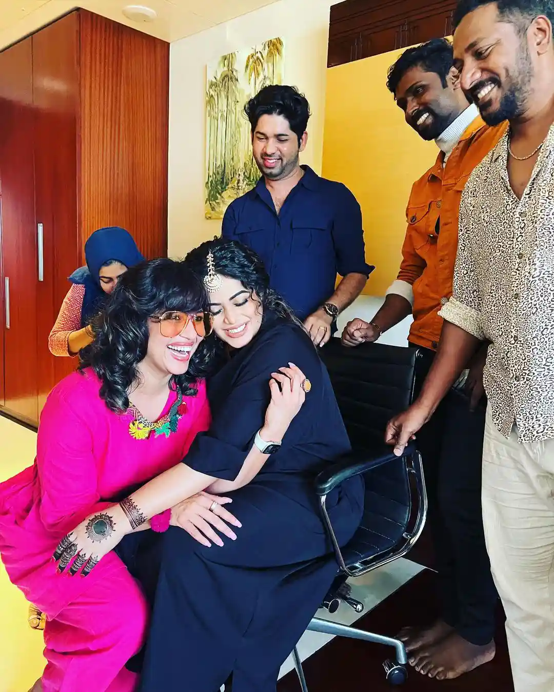 Actress Purnaa Seemantham Celebrations