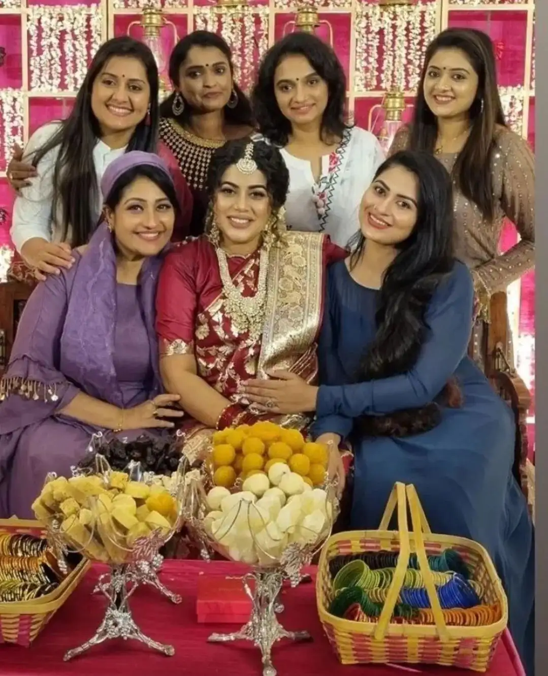 Actress Purnaa Seemantham Celebrations