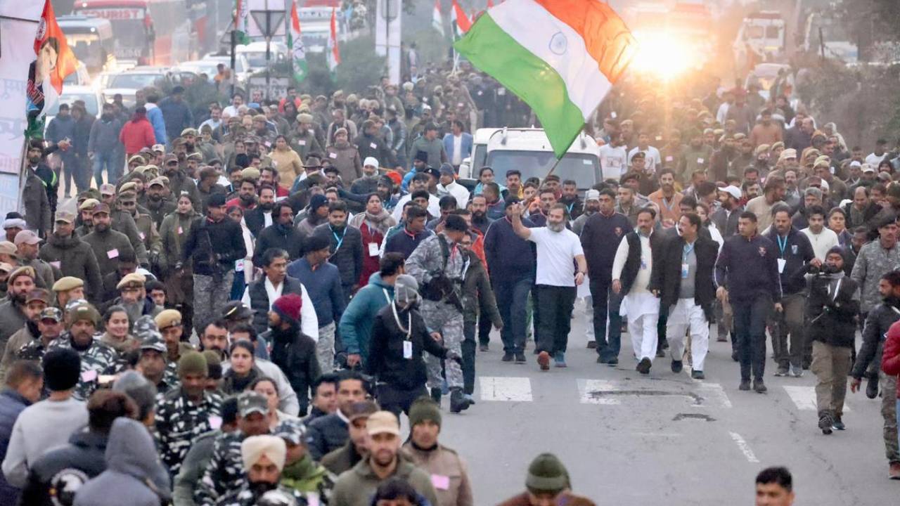 #BharatJodoYatra: రేపు భార‌త్ జోడో యాత్ర ముగింపు స‌భ‌.. పాల్గొన‌నున్న 12 పార్టీల ముఖ్య‌నేత‌లు