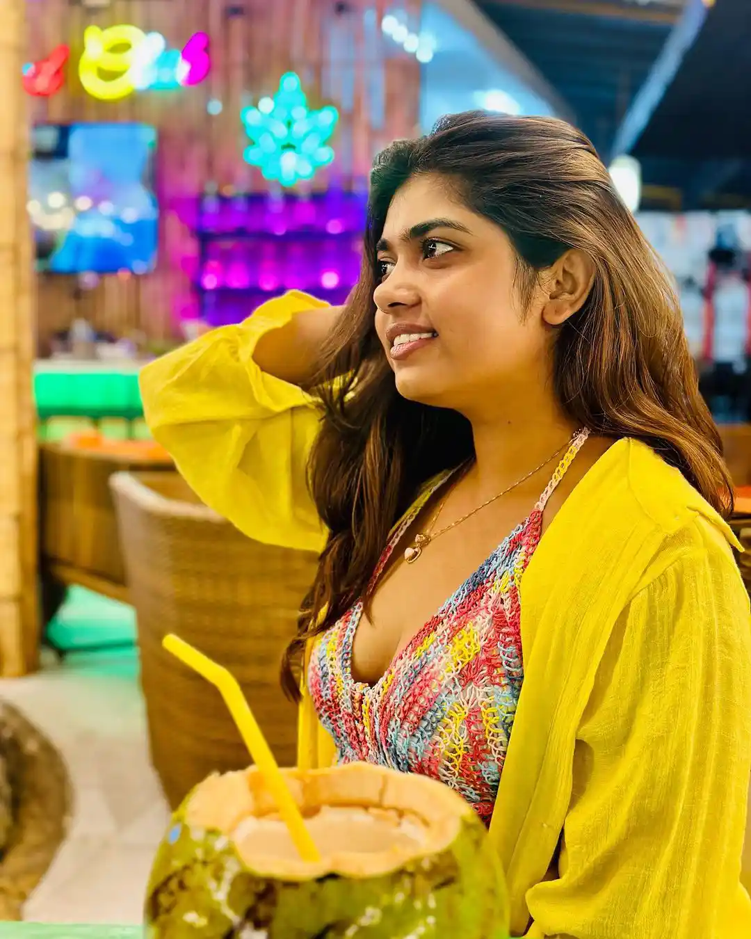 Rithu chowdary enjoying in Thailand Beaches