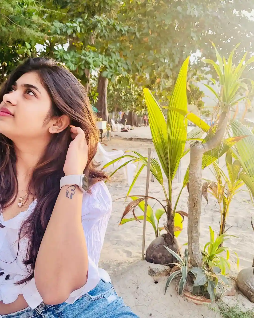 Rithu chowdary enjoying in Thailand Beaches