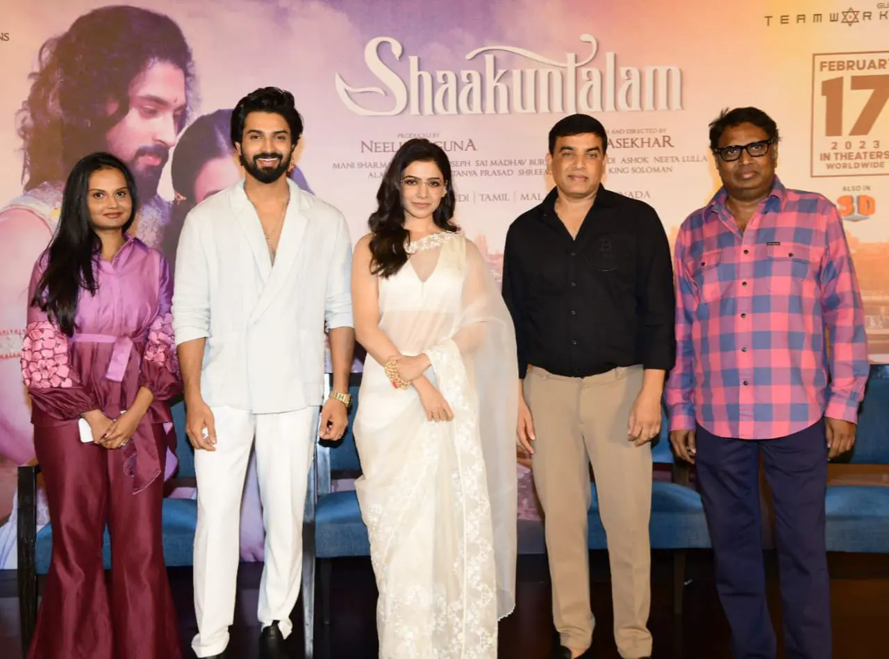 Samantha at Shakunthalam Trailer Launch Event
