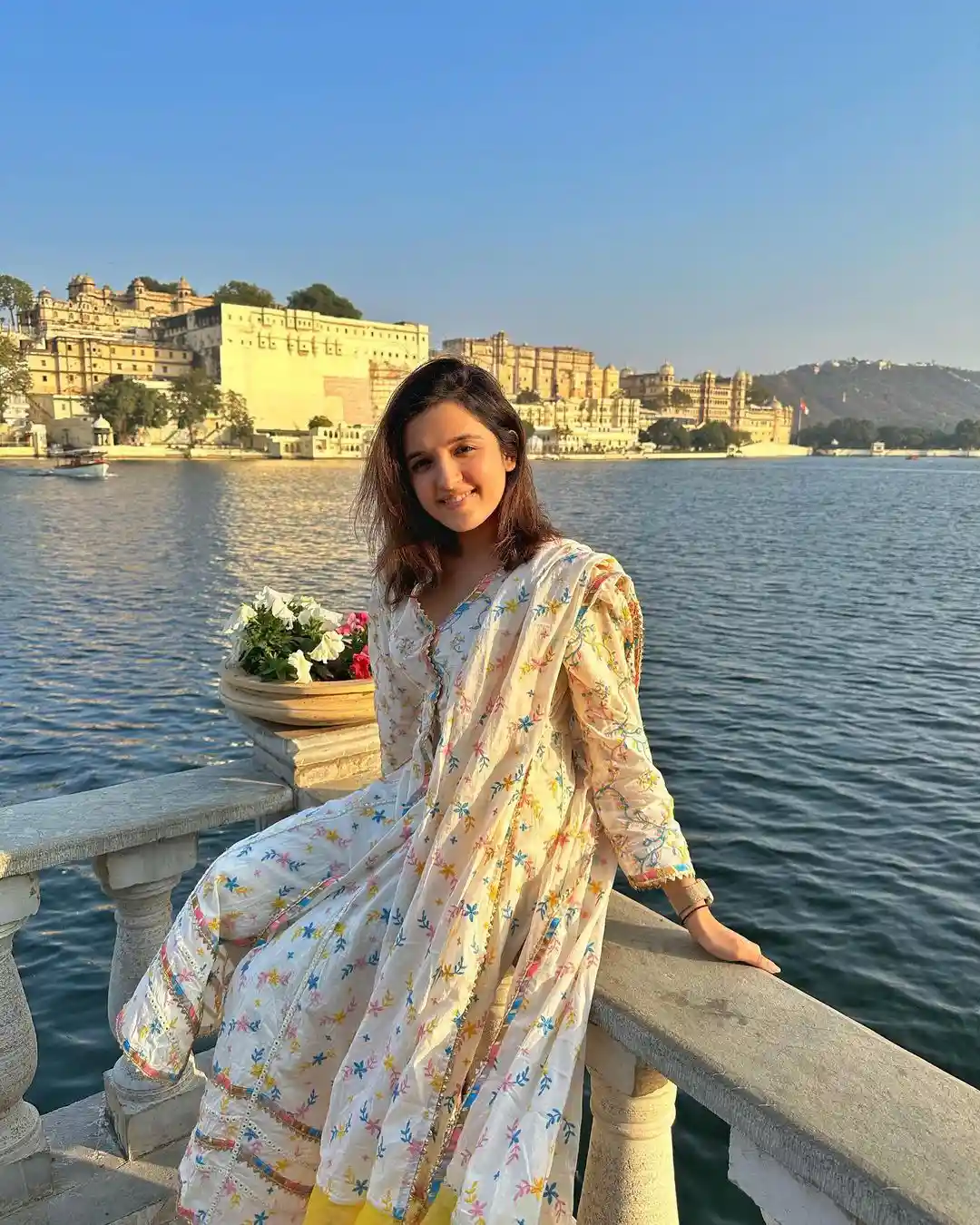 Shirley Setia visiting Udaipur Karni Mata Temple
