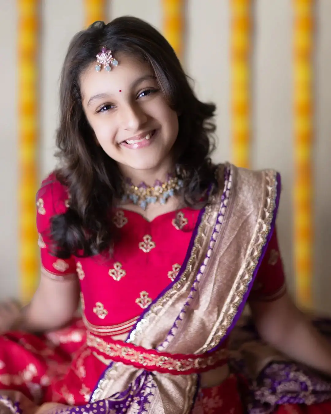 Sitara Ghattamaneni sankranthi special photoshoot