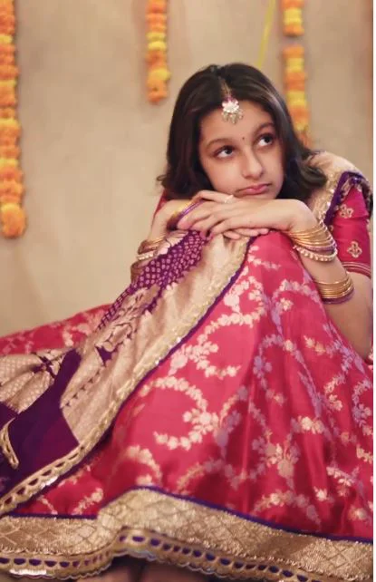 Sitara Ghattamaneni sankranthi special photoshoot