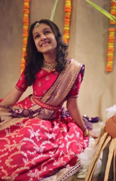 Sitara Ghattamaneni sankranthi special photoshoot