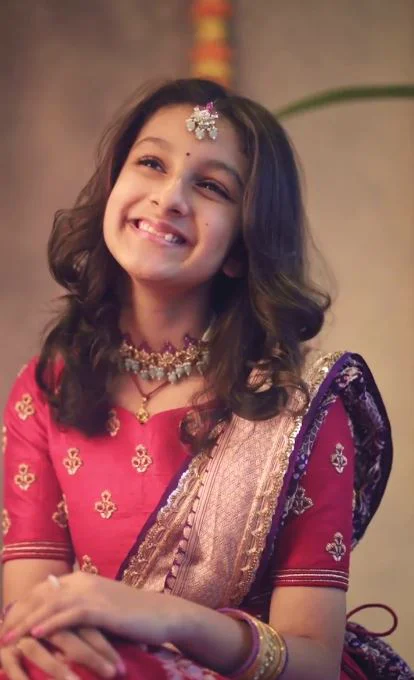 Sitara Ghattamaneni sankranthi special photoshoot