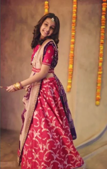 Sitara Ghattamaneni sankranthi special photoshoot