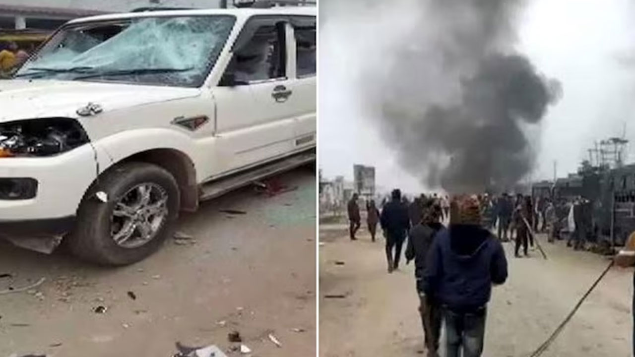 Bihar: నిద్రిస్తున్న రైతులపై విరుచుకపడ్డ పోలీసులు.. తీవ్ర ఆగ్రహంలో బిహార్‭ రైతులు