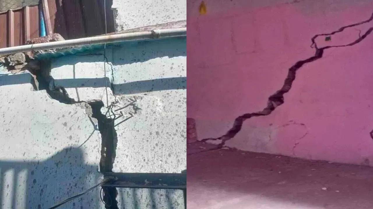 Uttarakhand: ఉత్తరాఖండ్‌లో 561 ఇళ్లకు పగుళ్లు.. సురక్షిత ప్రాంతాలకు ప్రజల తరలింపు