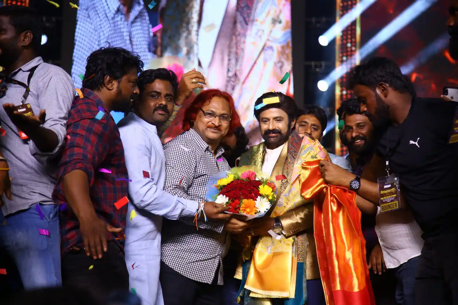 Veera Simha Reddy pre release event fans photos