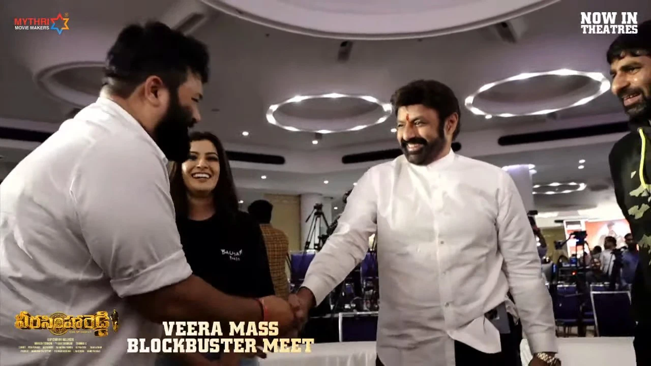 Veera Simha Reddy success meet gallery