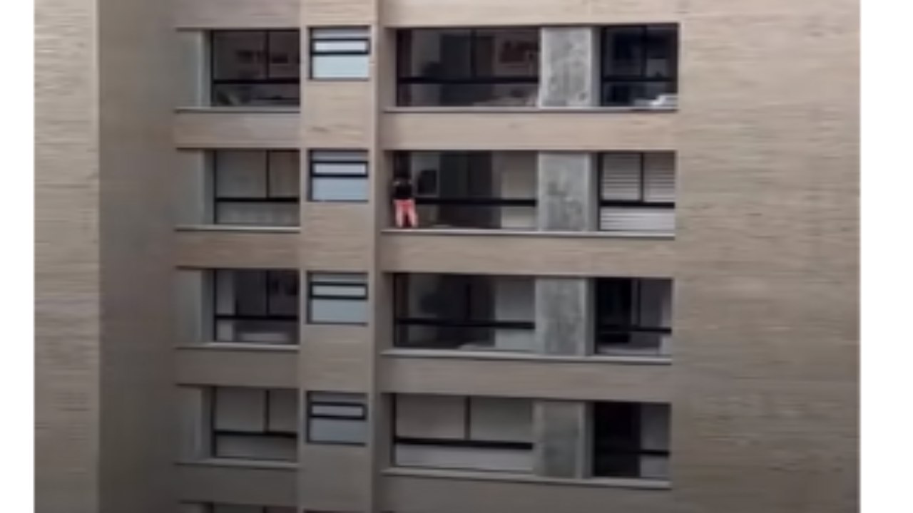 Viral Video: ఎత్తైన అపార్ట్‌మెంటులో ప్రమాదకర స్థితిలో అద్దాలను తుడిచిన మహిళ