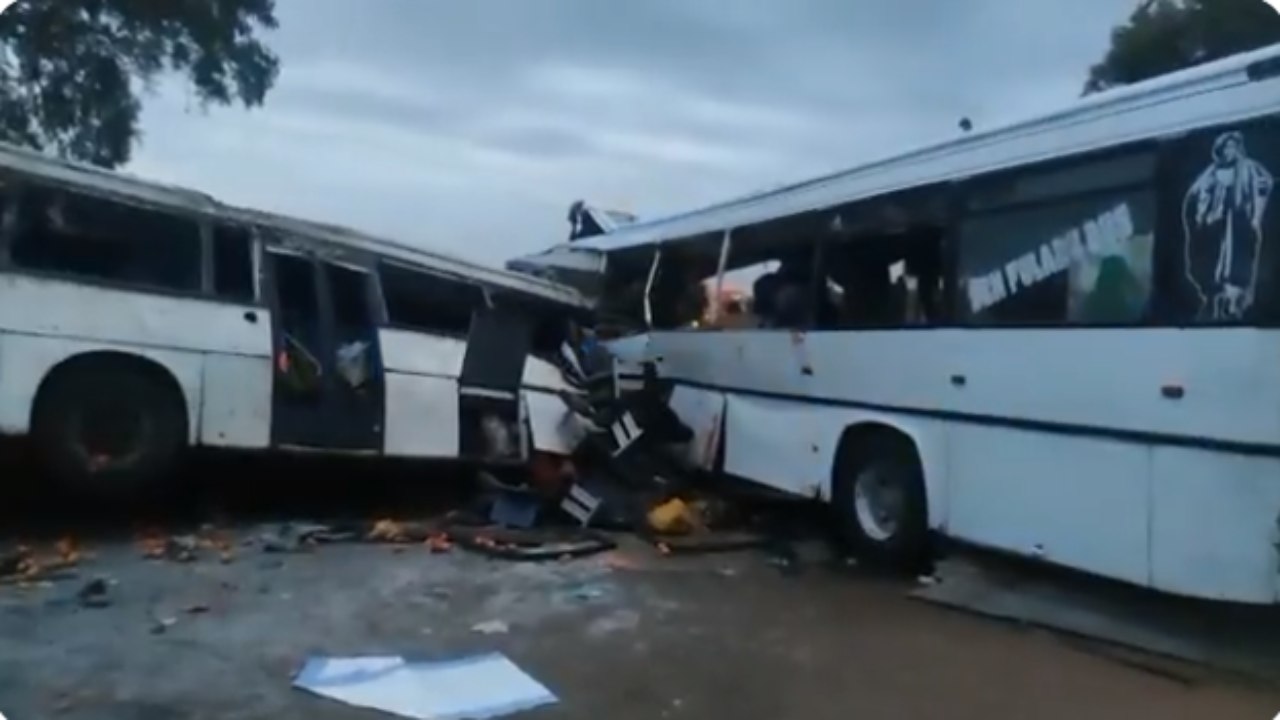 Buses Collide Video: సెనెగల్ దేశంలో రెండు బస్సులు ఢీ.. 40 మంది మృతి.. 78 మందికి గాయాలు