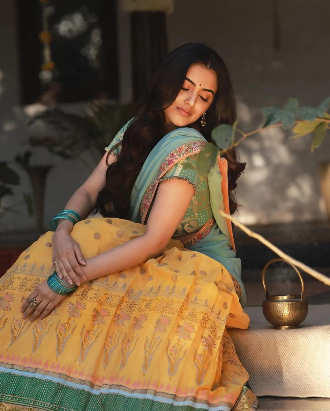 Malvika Sharma Sankranthi Special Photoshoot