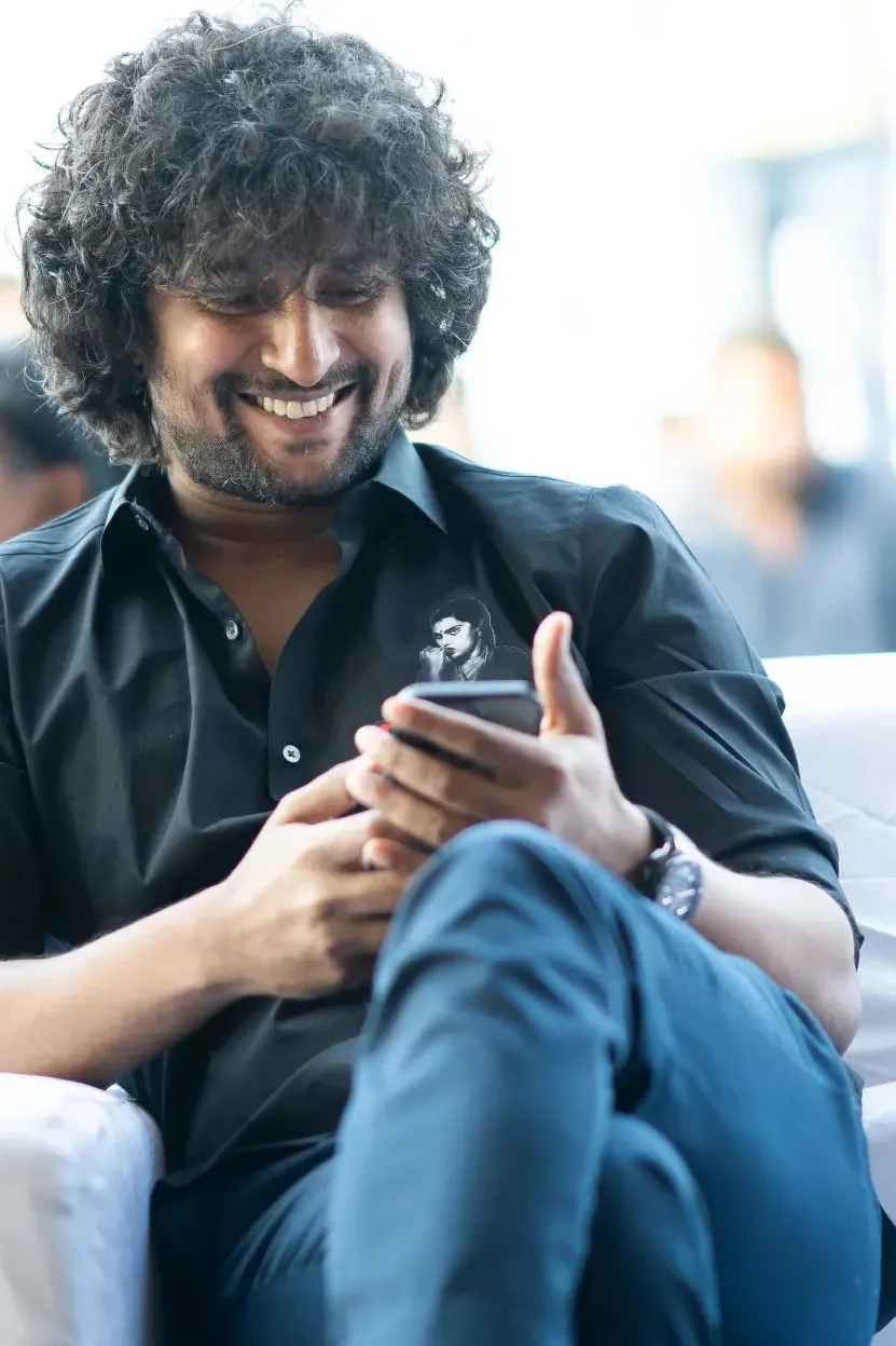 Natural Star Nani Stills from Dasara Teaser Launch Event