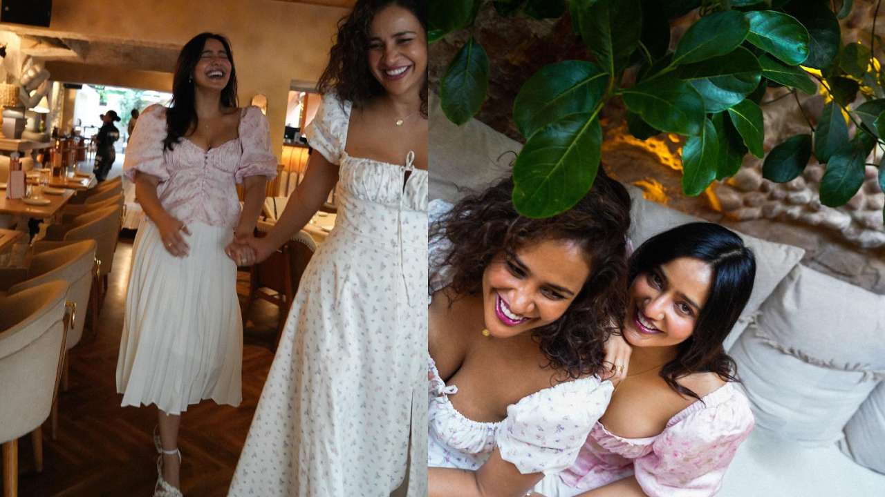 Neha Sharma : చెల్లి బర్త్ డేని సెలబ్రేట్ చేసిన చిరుత భామ.. బాబోయ్.. అందాలు పరిచేసిన అక్కాచెల్లెల్లు