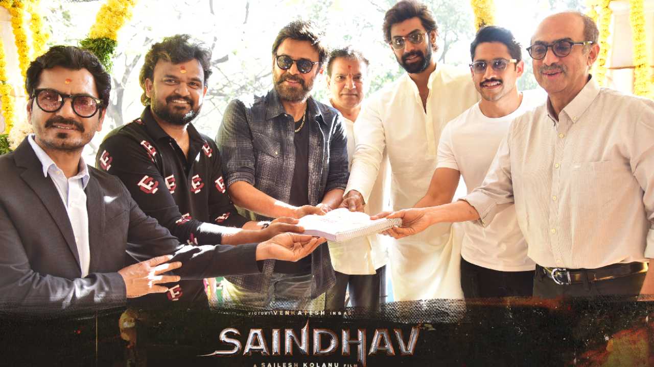 Venkatesh 75th Movie Saindhav : సైంధవ్ సినిమా ఓపెనింగ్ గ్యాలరీ..