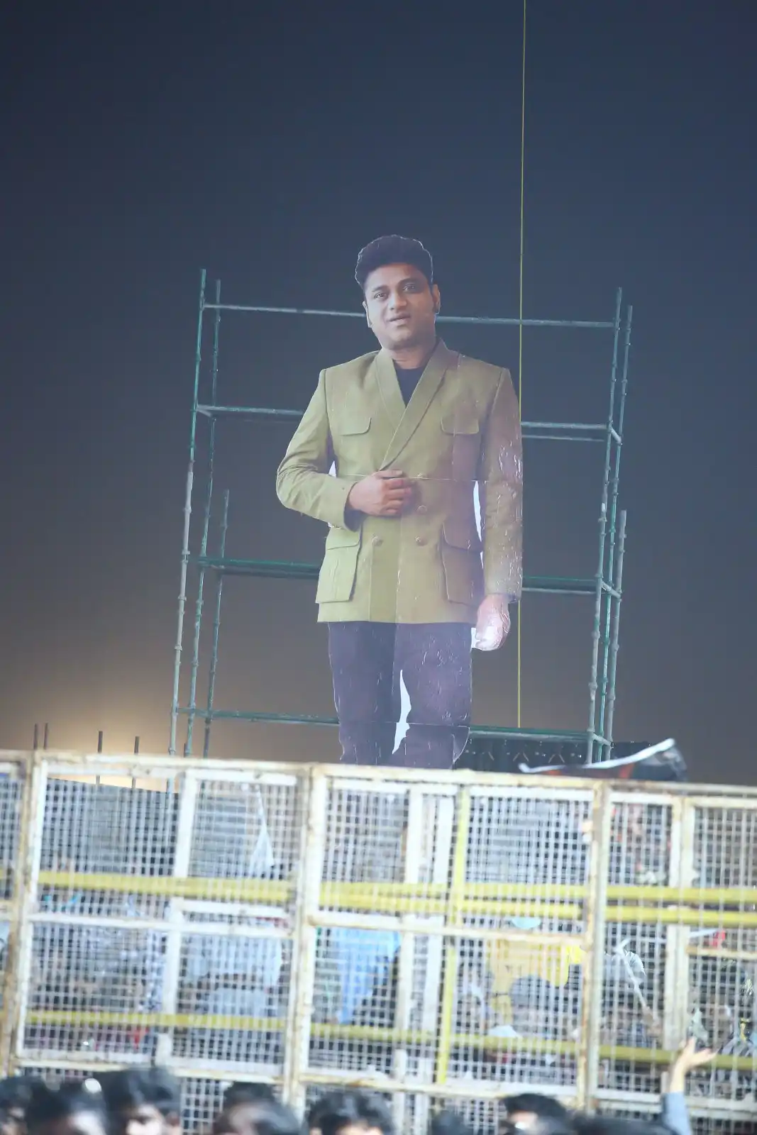 Waltair Veerayya pre release event fill with huge cutouts and fans