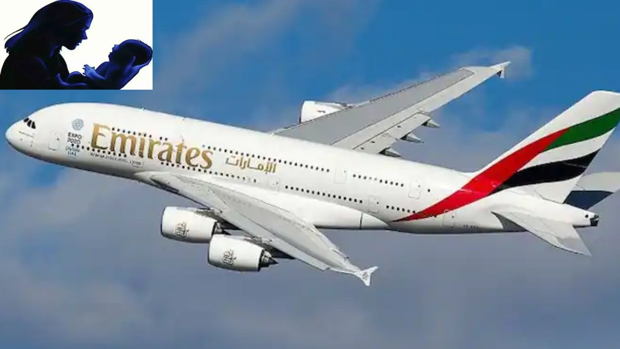 Woman Passenger Flight : విమానంలో ప్రయాణిస్తున్న మహిళ ప్రసవం