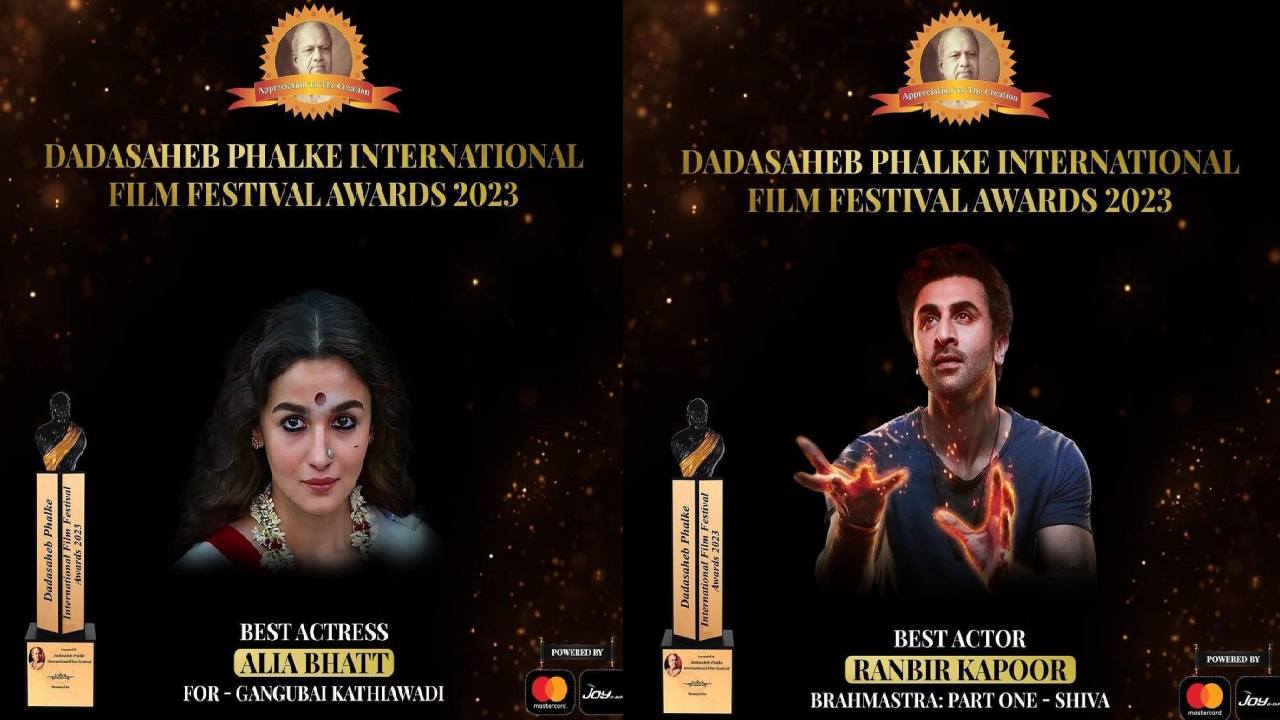 Alia – Ranbir : దాదాసాహెబ్ ఫాల్కే ఇంటర్నేషనల్ ఫిలిం అవార్డ్స్.. ఉత్తమ నటీనటులుగా రణ్‌బీర్, అలియా..