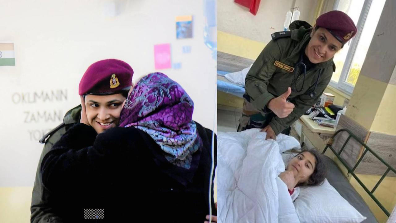 Turkey quake..Bina Tiwari : భూకంప బాధితులకు అండగా భారత్ అర్మీ డాక్టర్ బీనా తివారీ..!