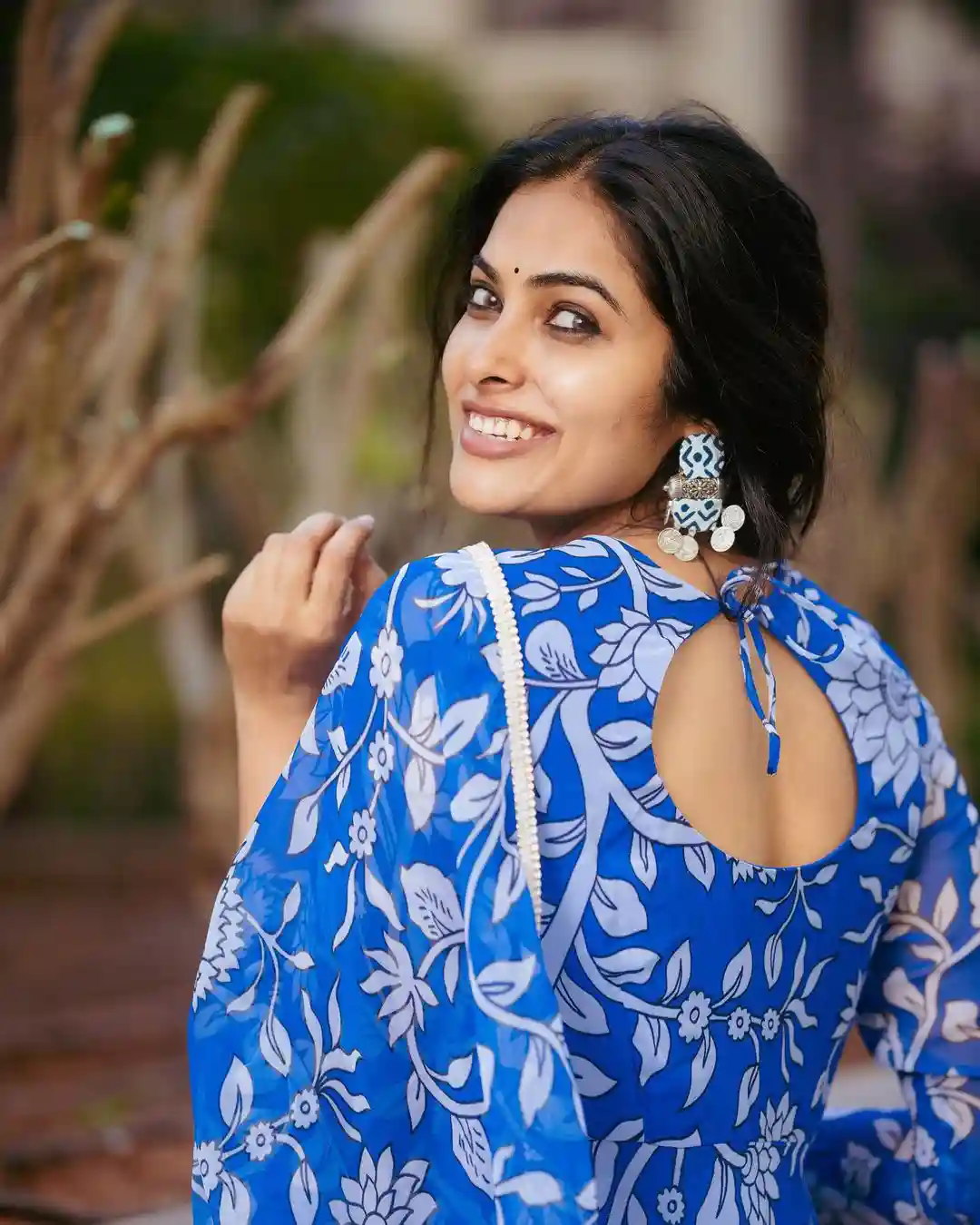 Divi Vadthya post photos in Punjabi Dress after a long time