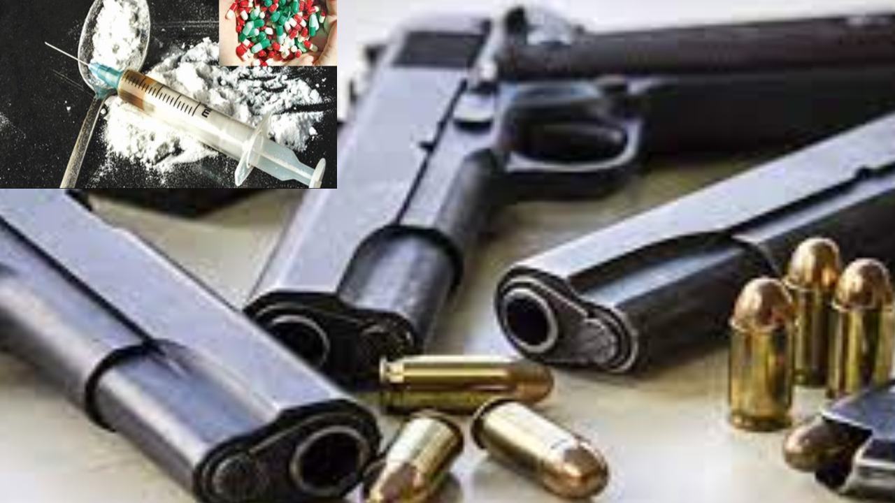 Drugs-Weapons : పంజాబ్ గురుదాస్ పూర్ సెక్టార్ లో డ్రగ్స్, ఆయుధాలు కలకలం